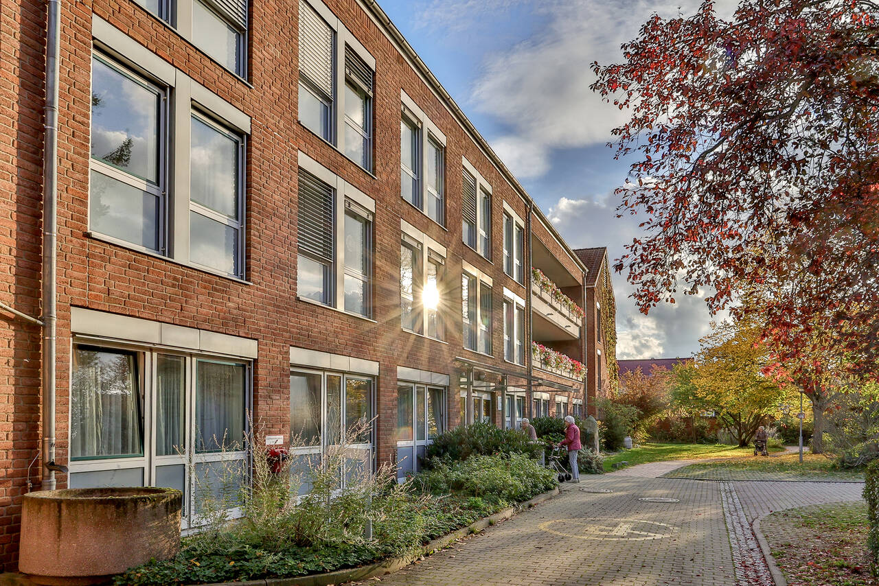 Im Haus Mechthild wird das Modellprojekt durchgeführt Haus Mechthild auf dem Gelände der Pfeifferschen Stiftungen