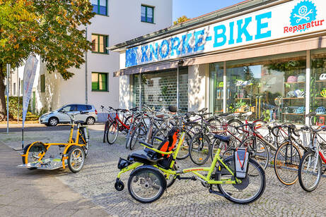 Wir reparieren, warten und reinigen Fahrräder und E-Bikes für Sie Ladengeschäft Knorke-Bike in Magdeburg-Cracau