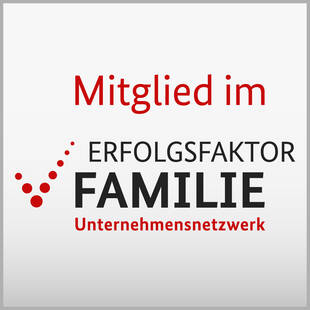 Mitglied im ERFOLGSFAKTOR FAMILIE Unternehmensnetzwerk
