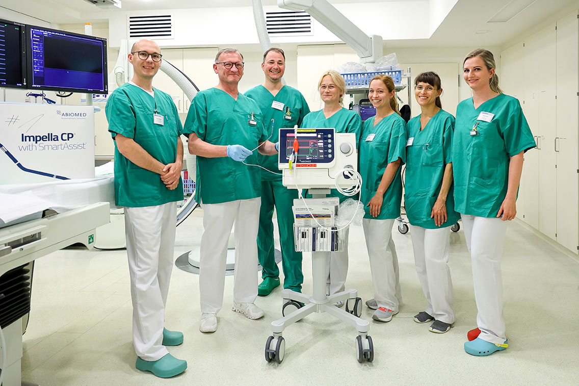 Kommen Sie mit unseren Fachärzten ins Gespräch Team Fachbereich Kardiologie