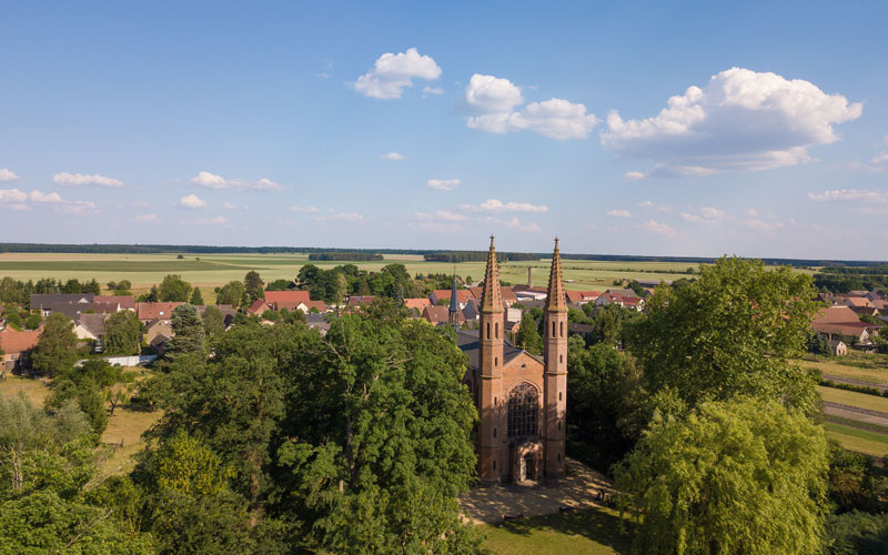 Quartier Letzlingen – Termine im September Blick auf Letzlingen
