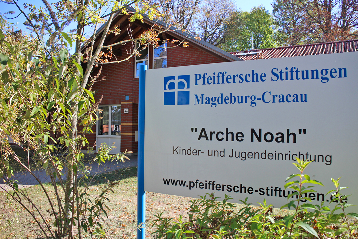 Brand im Kinder- und Jugendheim »Arche Noah« in Ottersleben Integratives Kinder- und Jugendheim Arche Noah